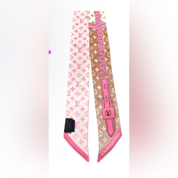 Louis Vuitton Silk Monogram Rising Confidential BB Bandeau EUC with box - Picture 2 of 7